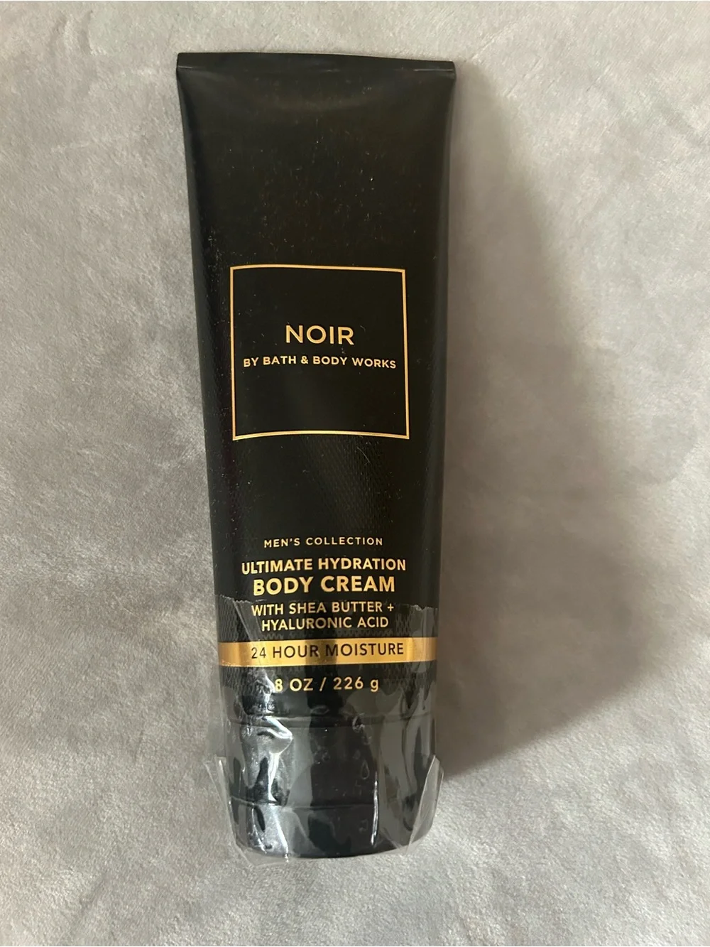 Bath & Body Works Noir Men's Ultimate Hydration Body Cream – Black & Gold